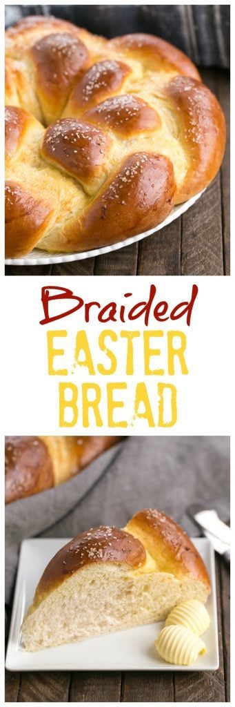 Braided Easter Bread Recipe - That Skinny Chick Can Bake