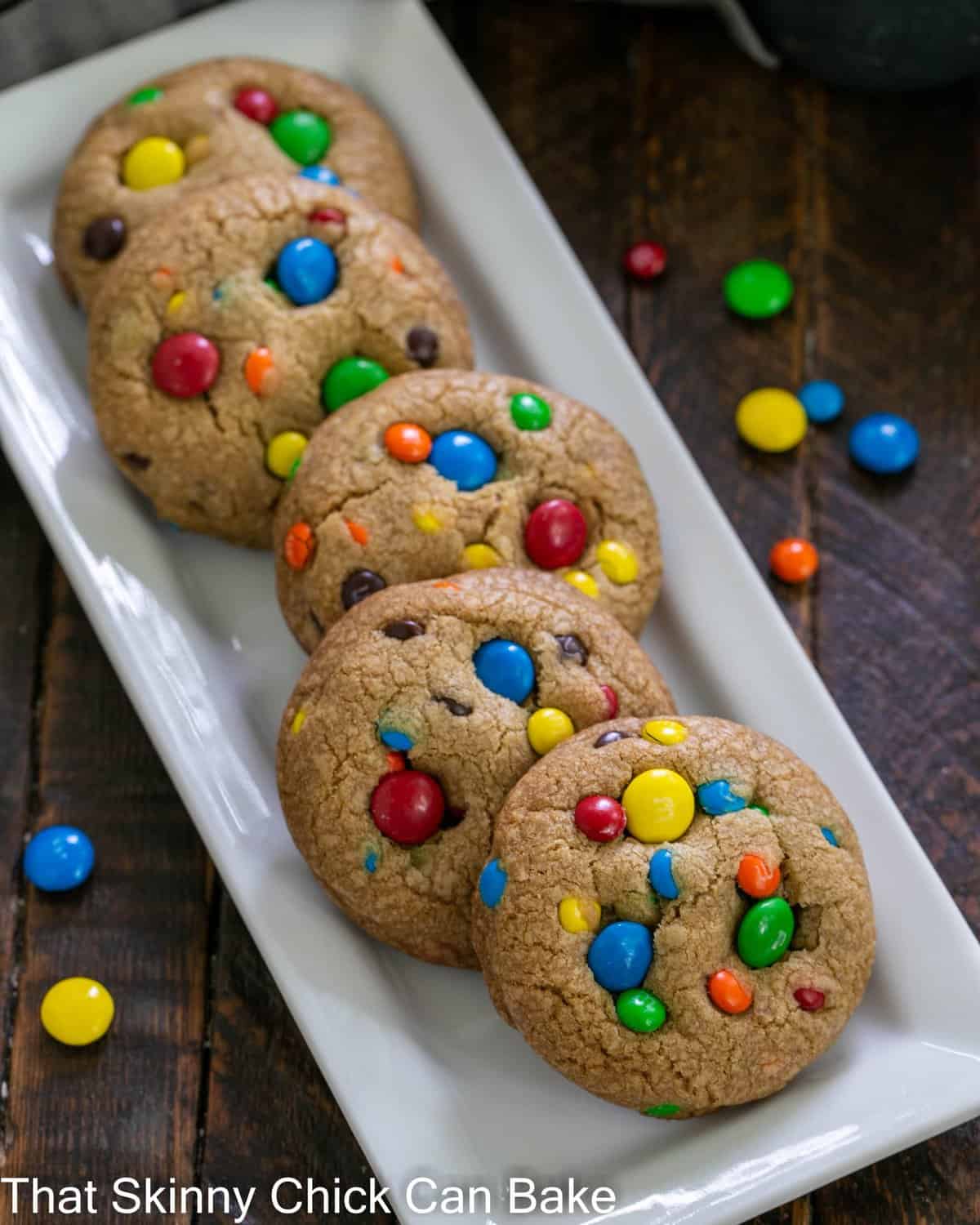 Peanut Butter M&M Cookies - A Classic Twist