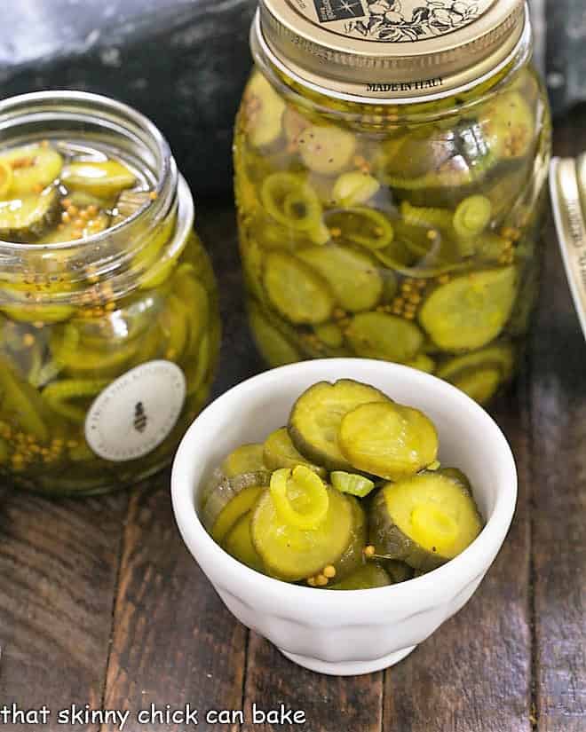 Easy Homemade Bread and Butter Pickles from Cucumbers