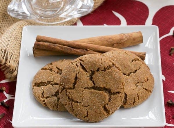 Triple Ginger Snaps - That Skinny Chick Can Bake