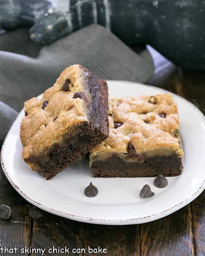Deep Dish Chocolate Chip Cookie Skillet Brownie and Brookie Cups - Kirbie's  Cravings