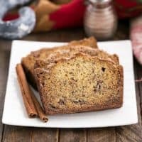 Cinnamon Topped Banana Bread featured image