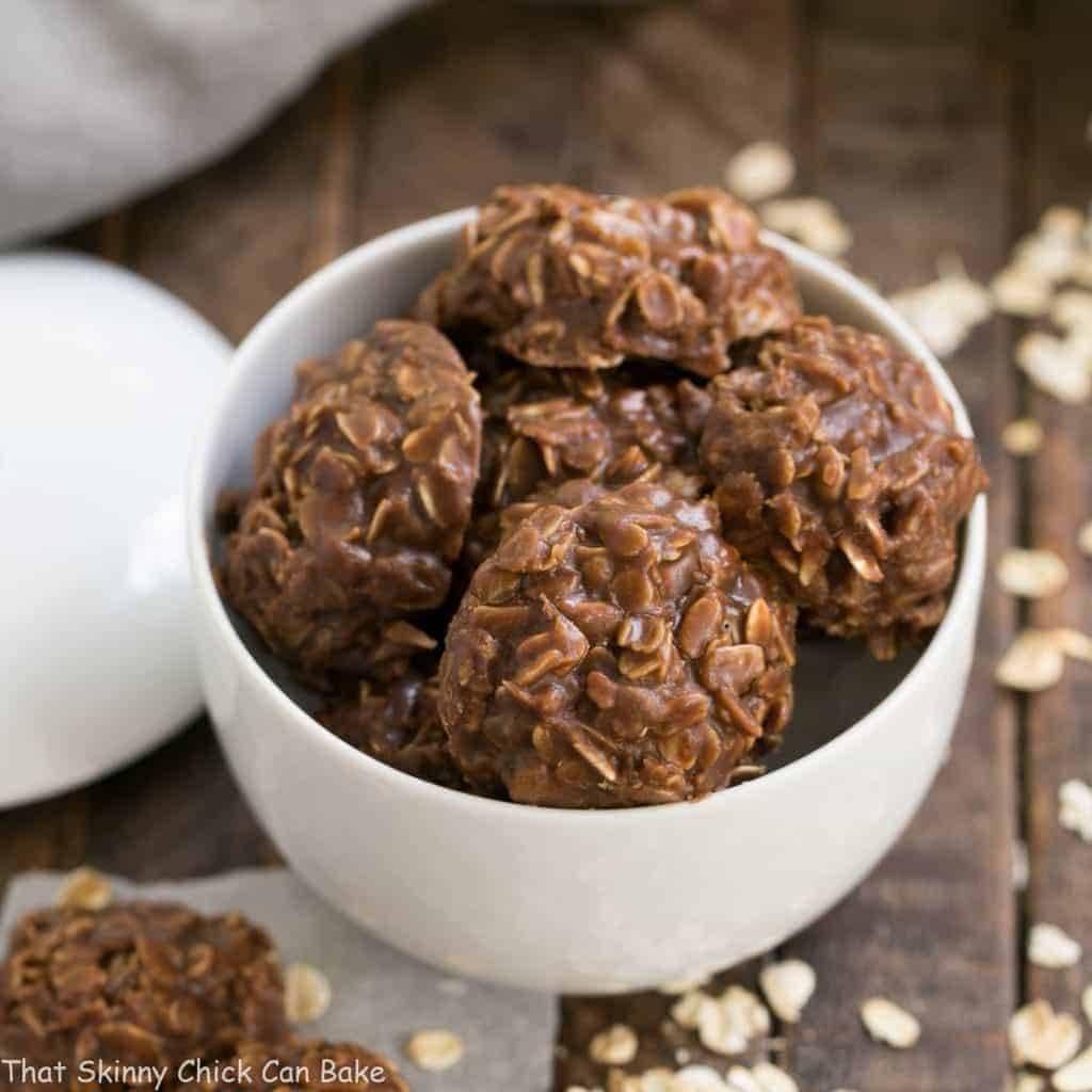 Classic Chocolate Peanut Butter No Bake Cookies That Skinny Chick Can Bake 