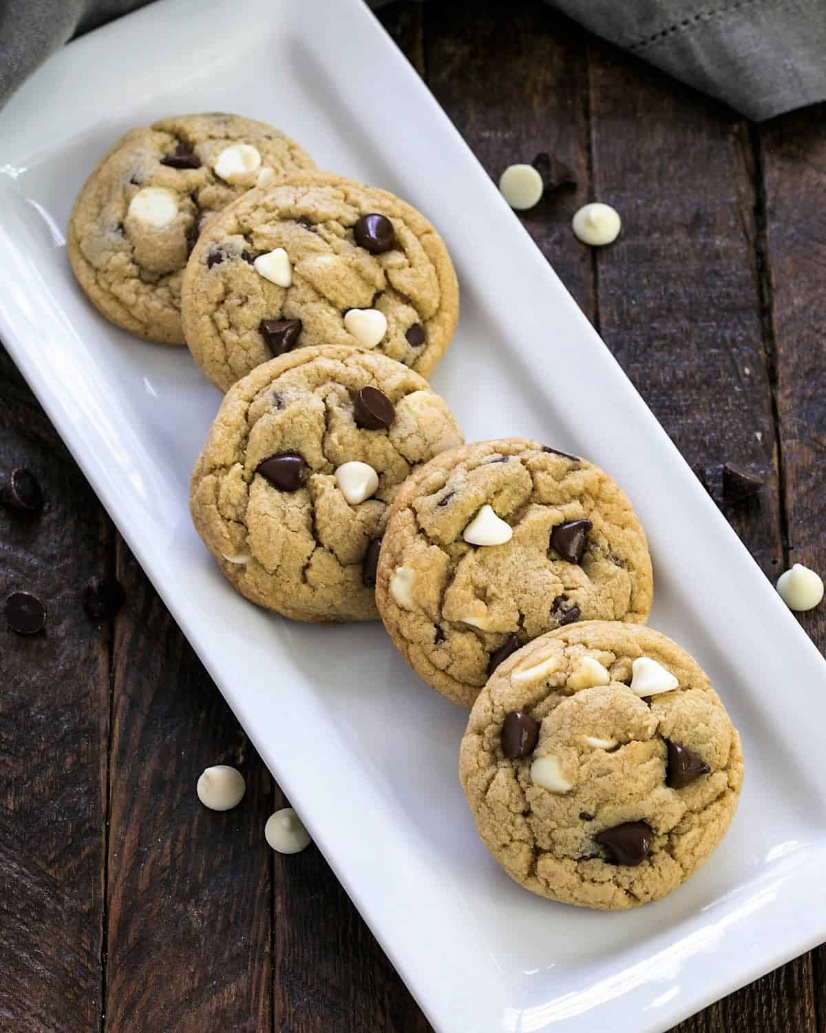 The Best Soft Chocolate Chip Cookies Recipe - Pinch of Yum